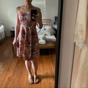 Nine West Floral Mini Dress